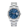 Regal Date 41 – Blue Index Dial Watch