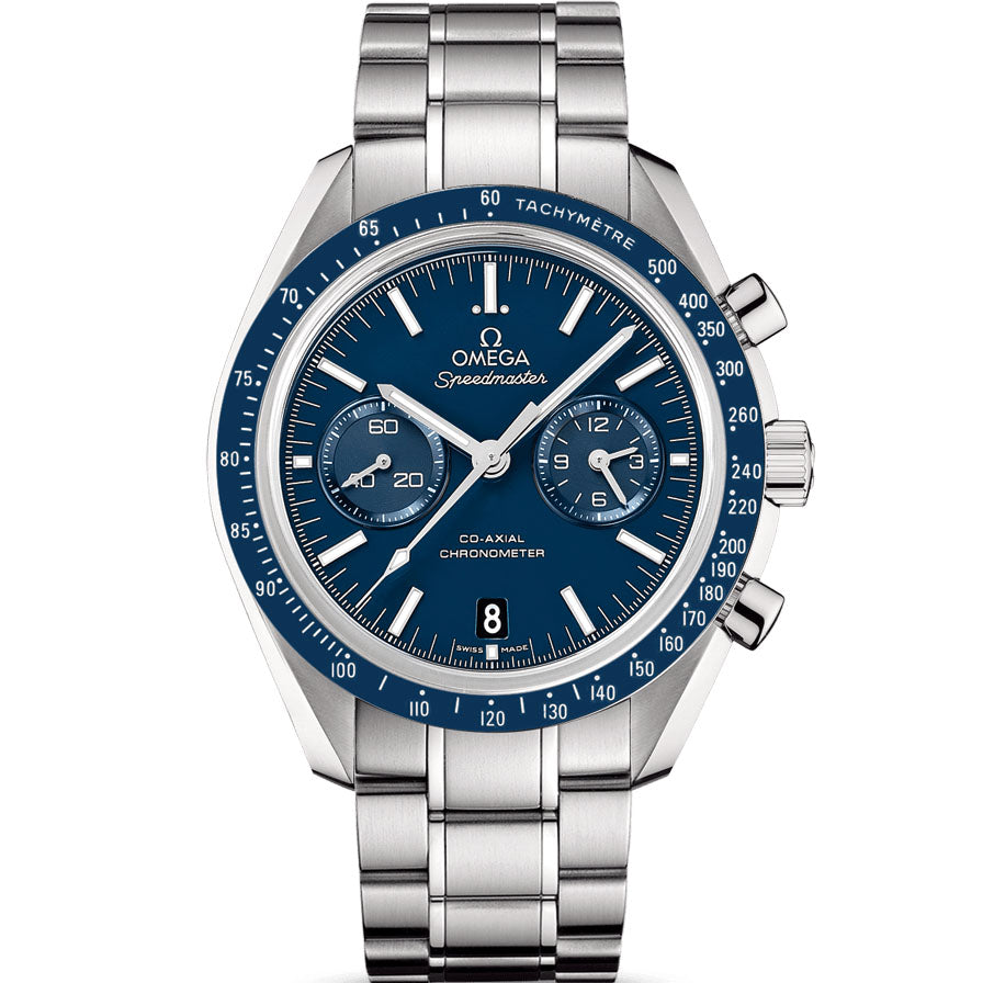 Heritage Speed – Silver & Blue Chronograph